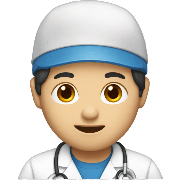 asian health worker emoji