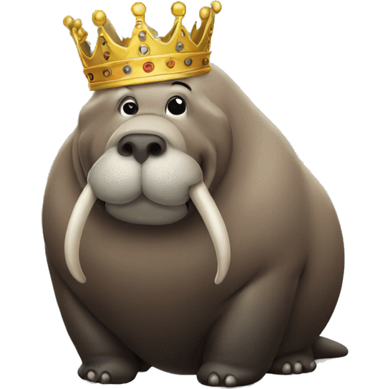 King walrus  emoji