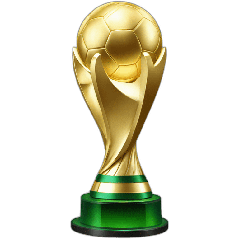 world cup trophy emoji