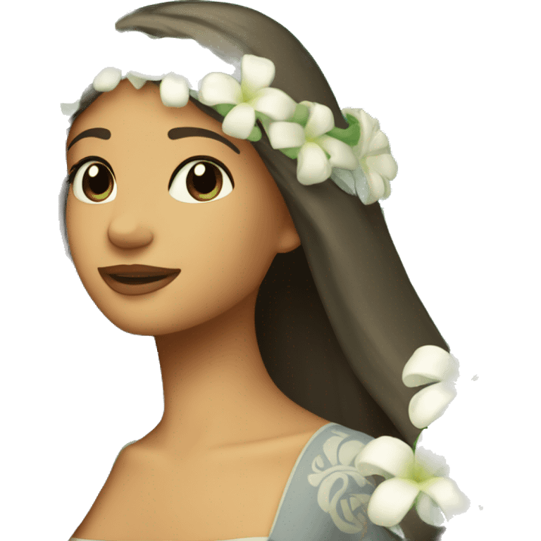 Fleur de tiare emoji