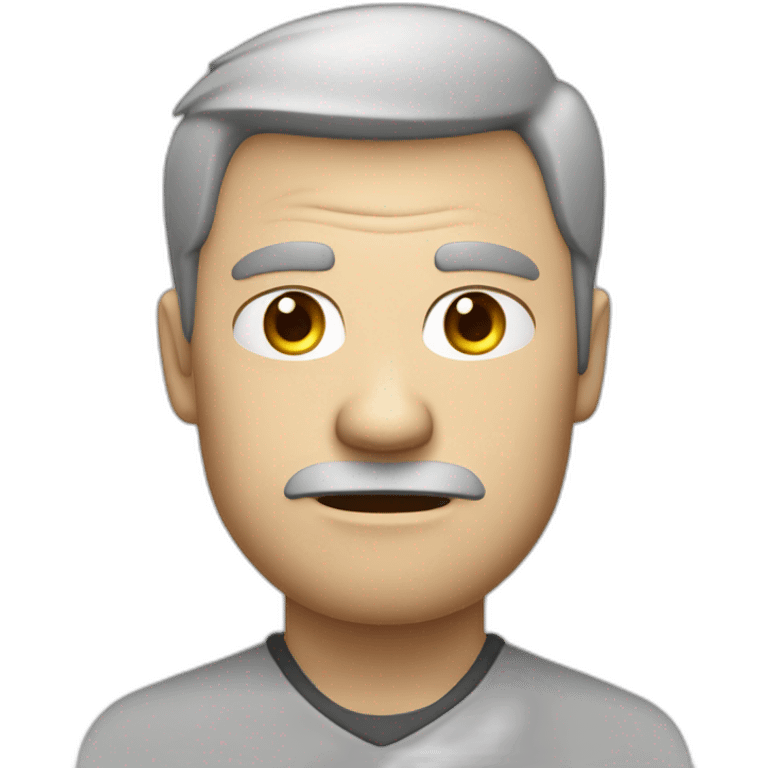 white-man-hr-manager-crossed-arms-angry profile in profile emoji