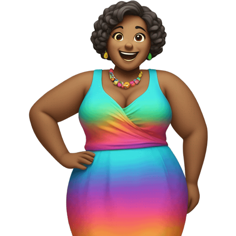 Fat lady emoji