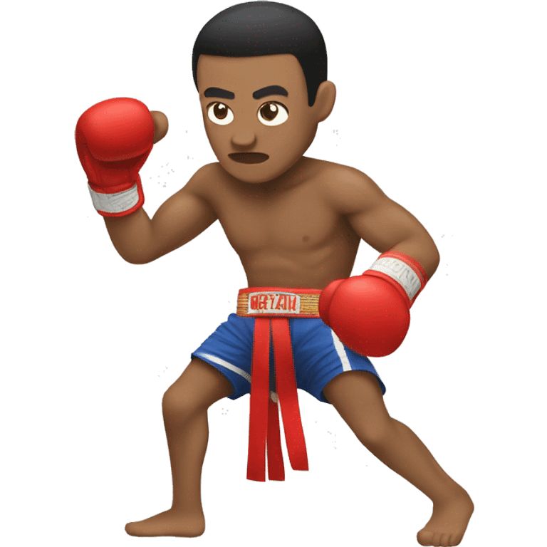 Muay Thai emoji