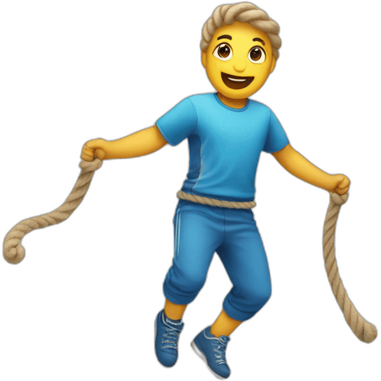 rope skipping emoji