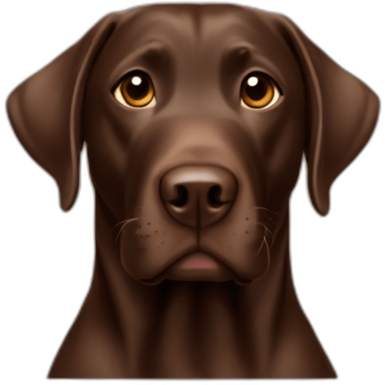 a-chocolate-lab-shaka emoji