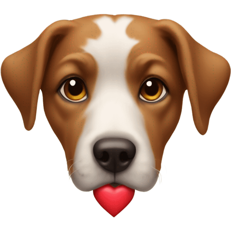 Dog heart emoji