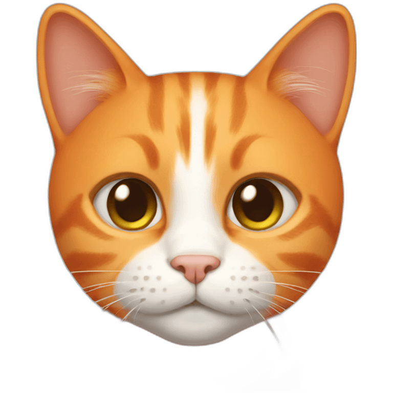 orange cat male emoji