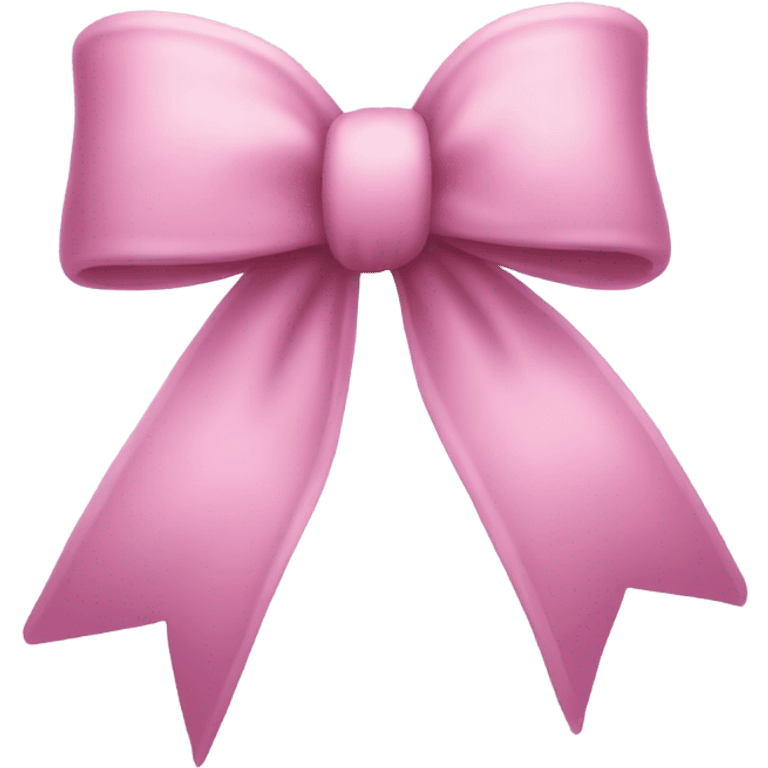 Pink bow emoji