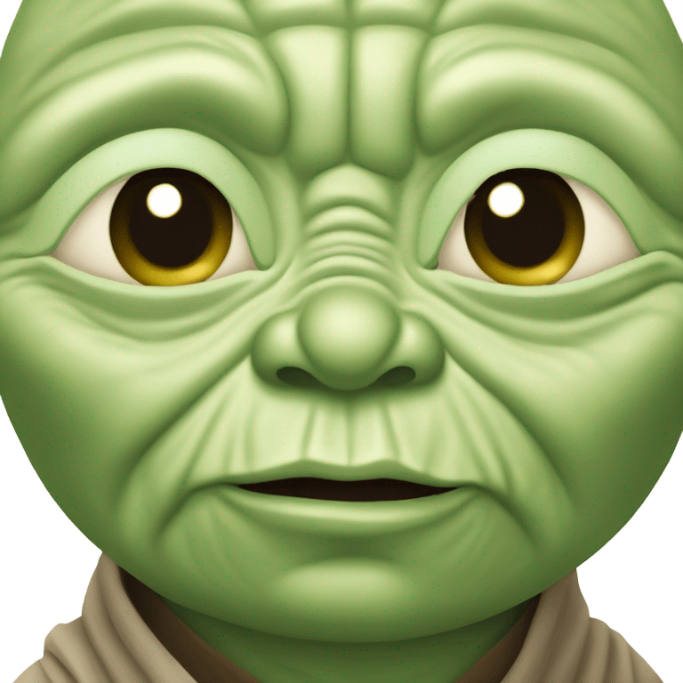 Pregnant yoda belly emoji