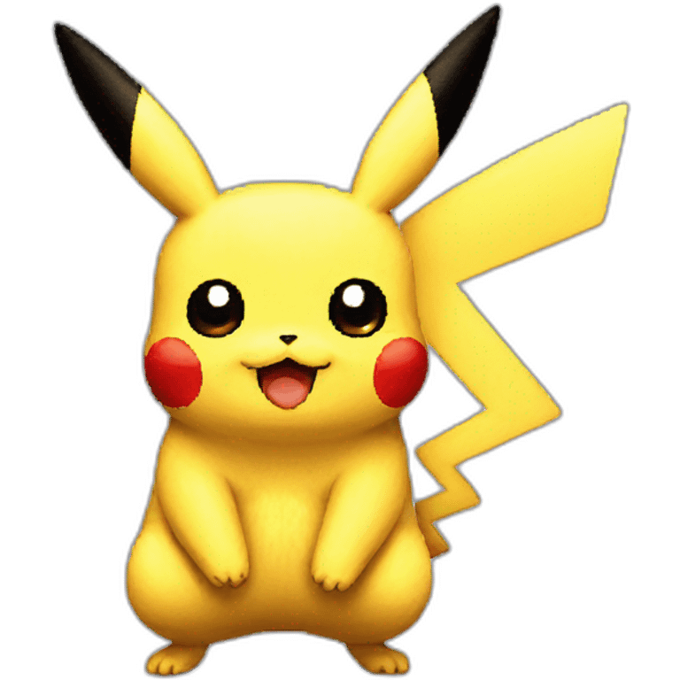 pixelart pikachu emoji