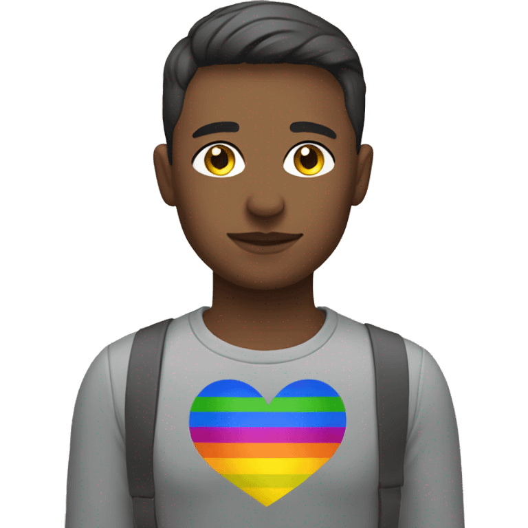 Lgbtq+ person in ukraine emoji