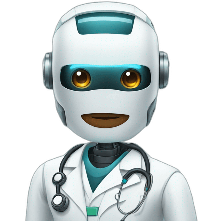 robot ai doctor emoji