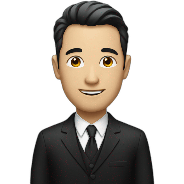 Man in Black suit with AWP emoji