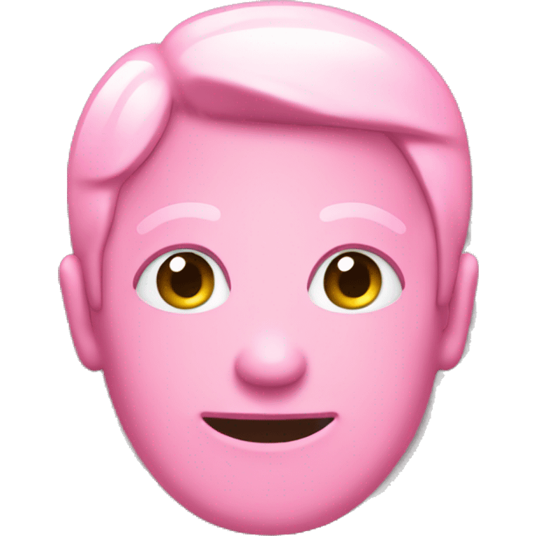 Pink like button emoji