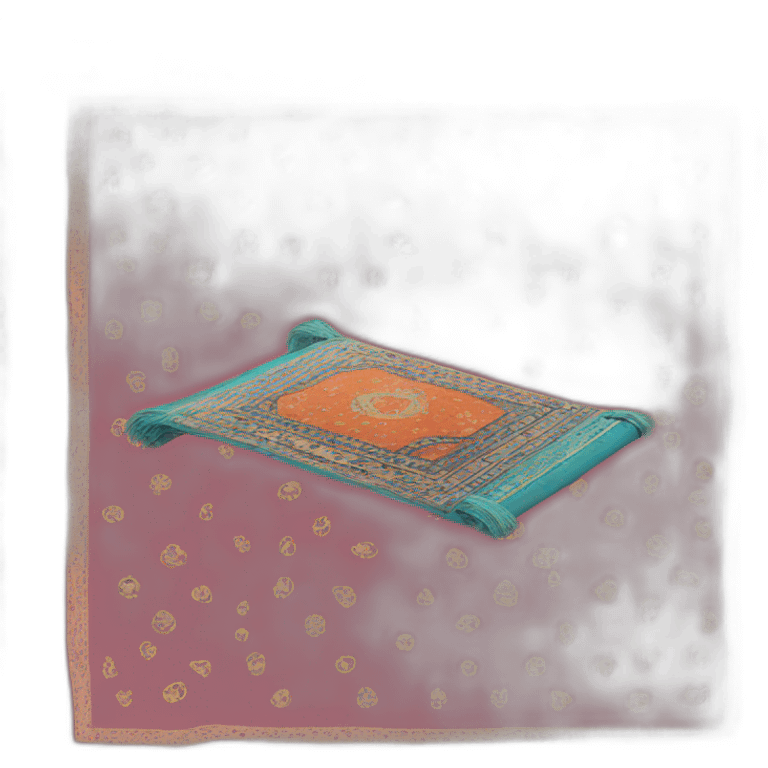 flying carpet emoji