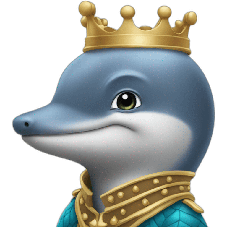 King delfin emoji