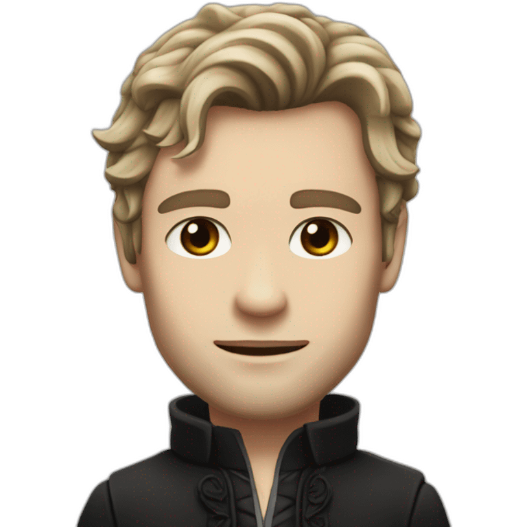 Klaus mikaelson realistic detailed emoji