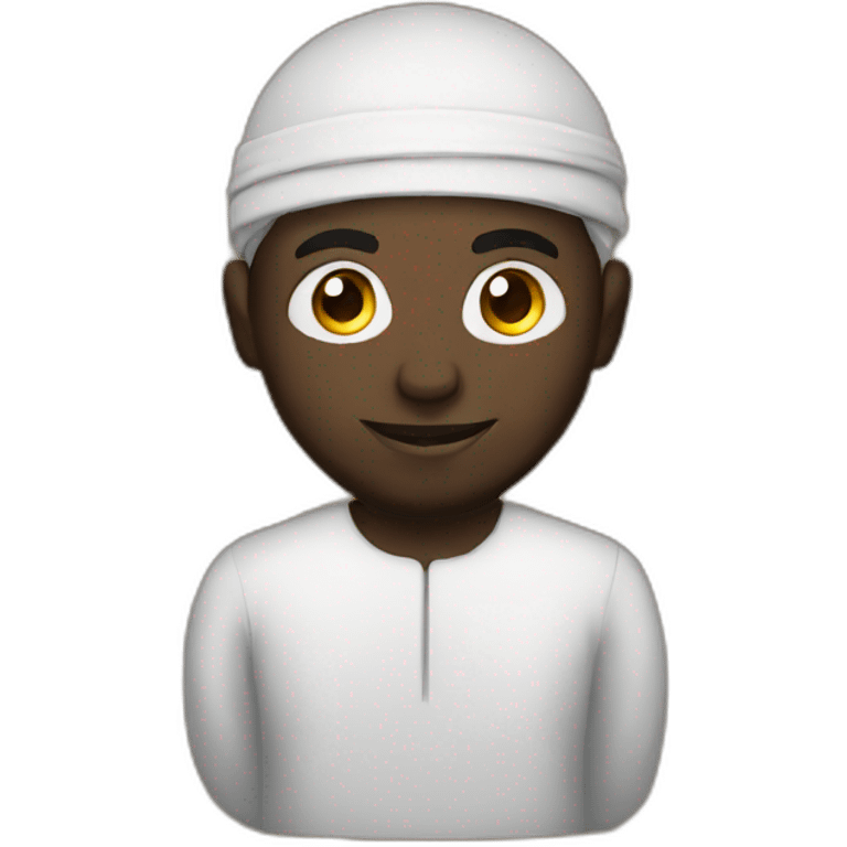 a-black-man-in-mosque emoji