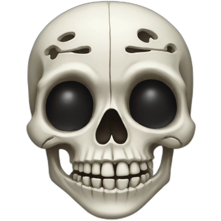 skeleton halloween emoji