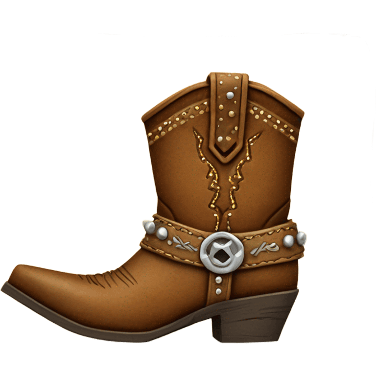 Cowboy boot emoji