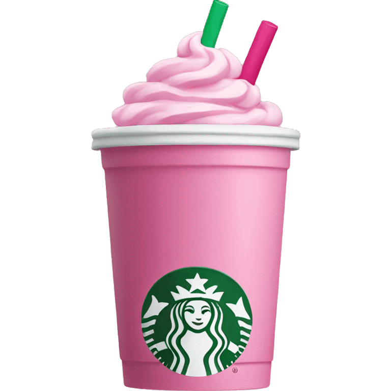 Starbucks pink drink  emoji