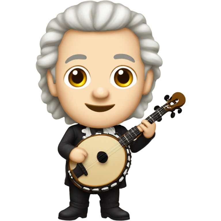 George Frideric Handel chibi banjo emoji