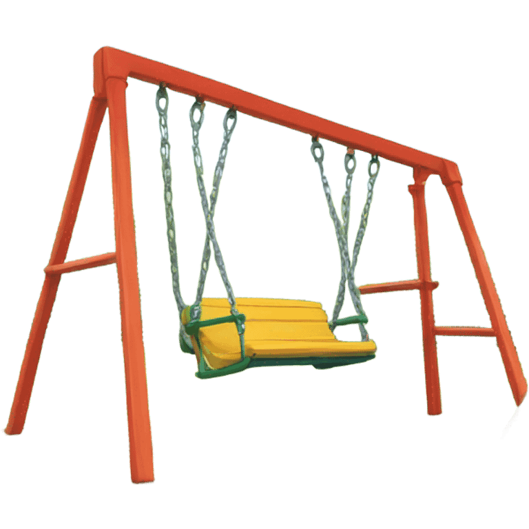 Swing set emoji