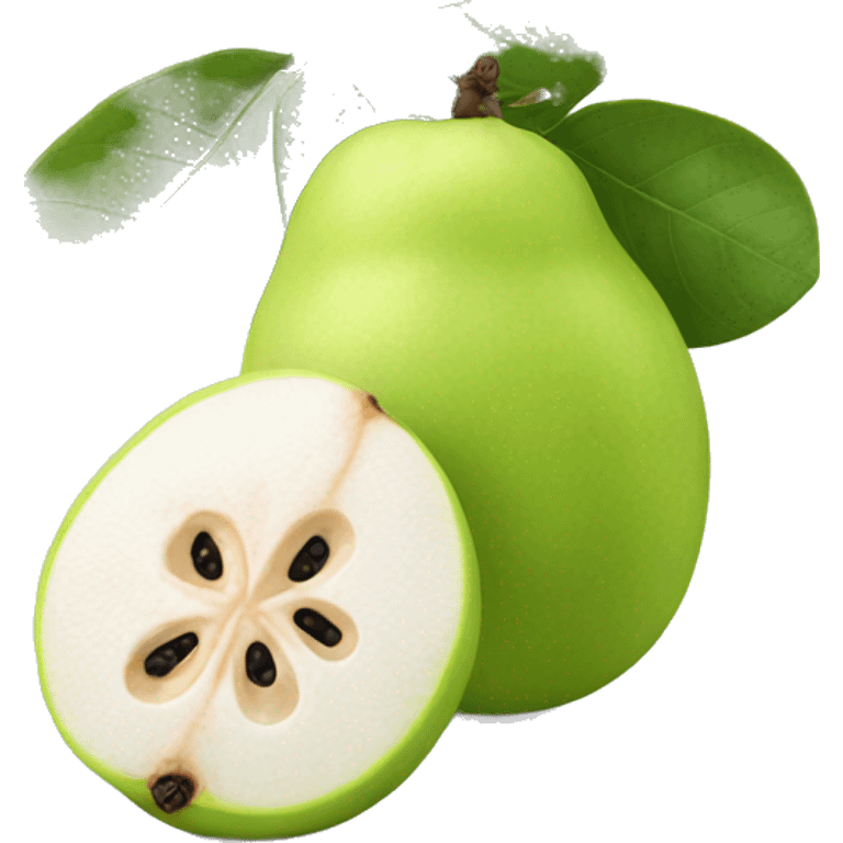 white guava emoji