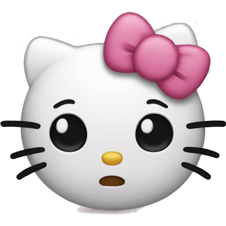 hello kitty sad emoji