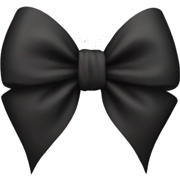 black bow emoji