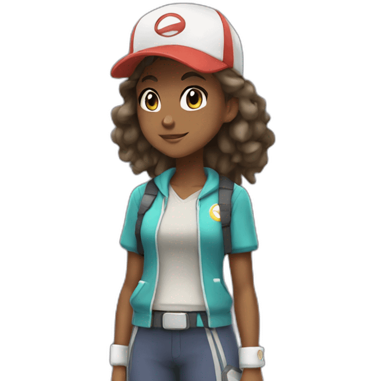 Serena Pokemon Trainer emoji