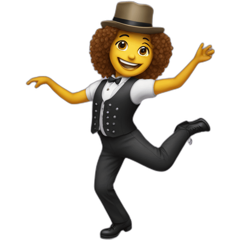 tap dancer emoji