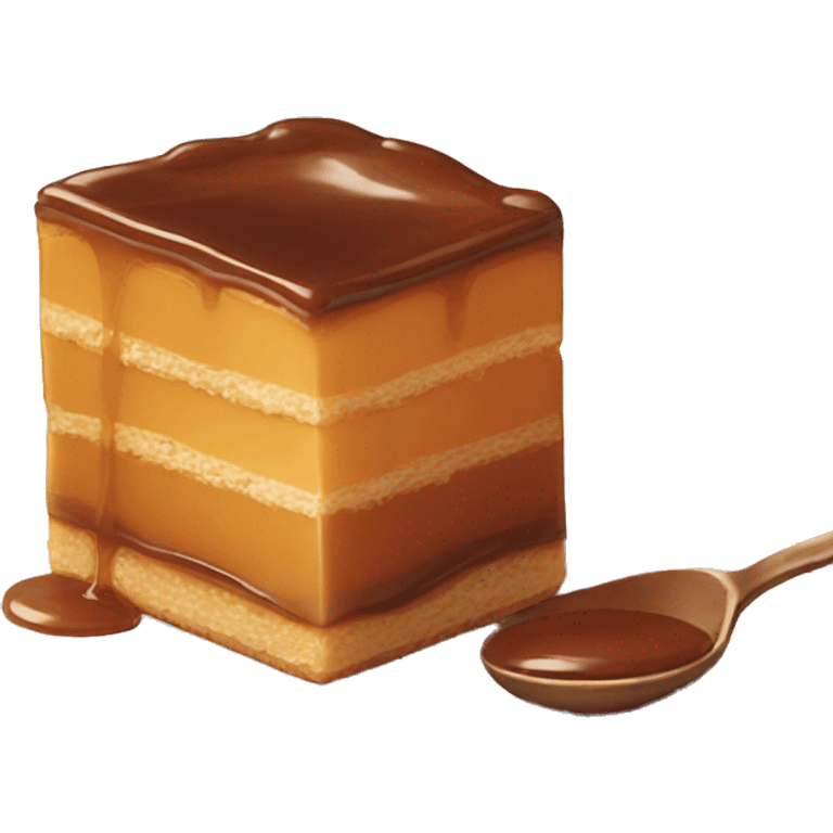 caramel slice emoji