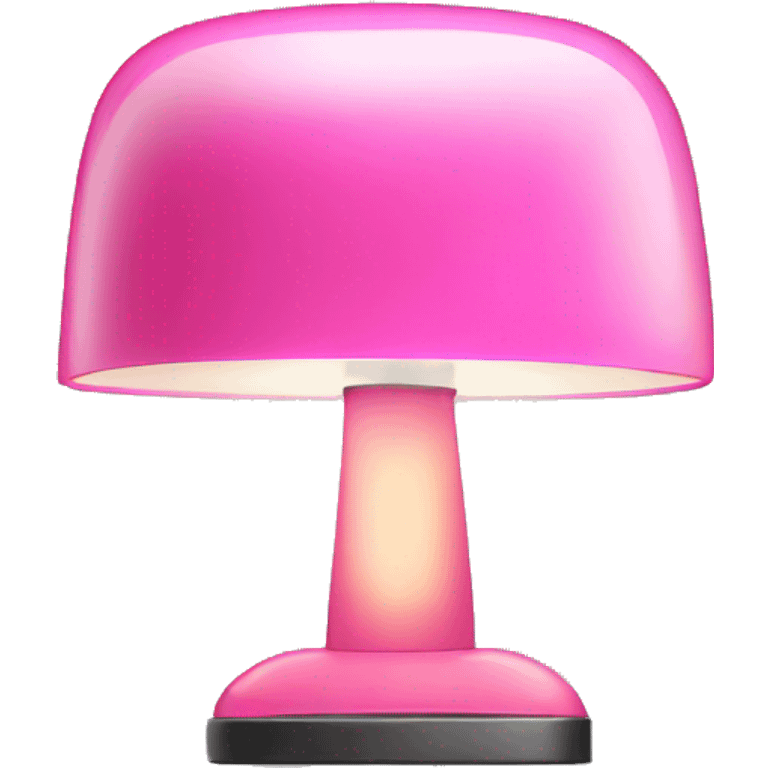 Pink manicure lamp  emoji