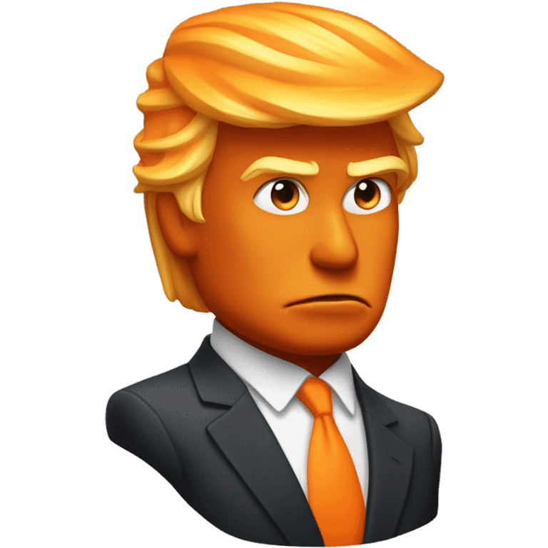 Trump Cheeto  emoji