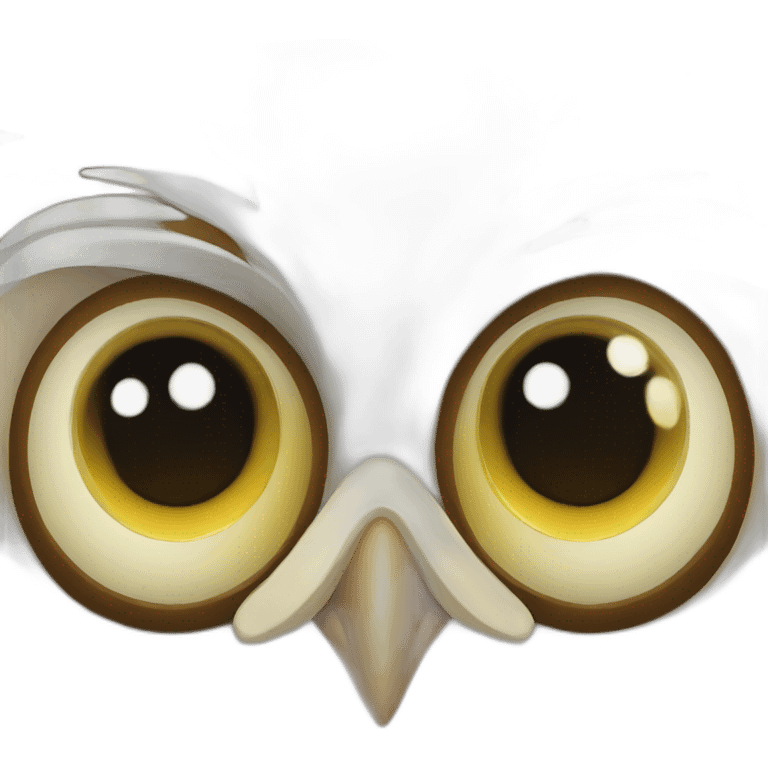 Maritime Owl face emoji