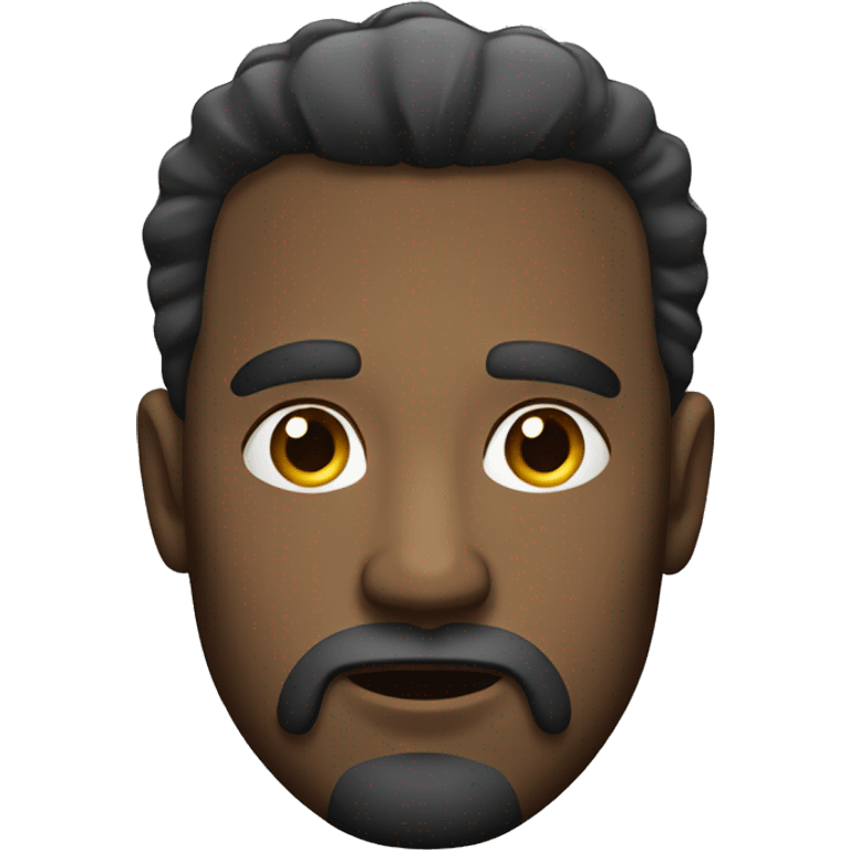 a man with an arrogant look emoji