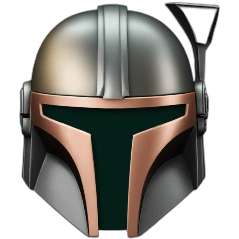 The Mandalorian headshot emoji