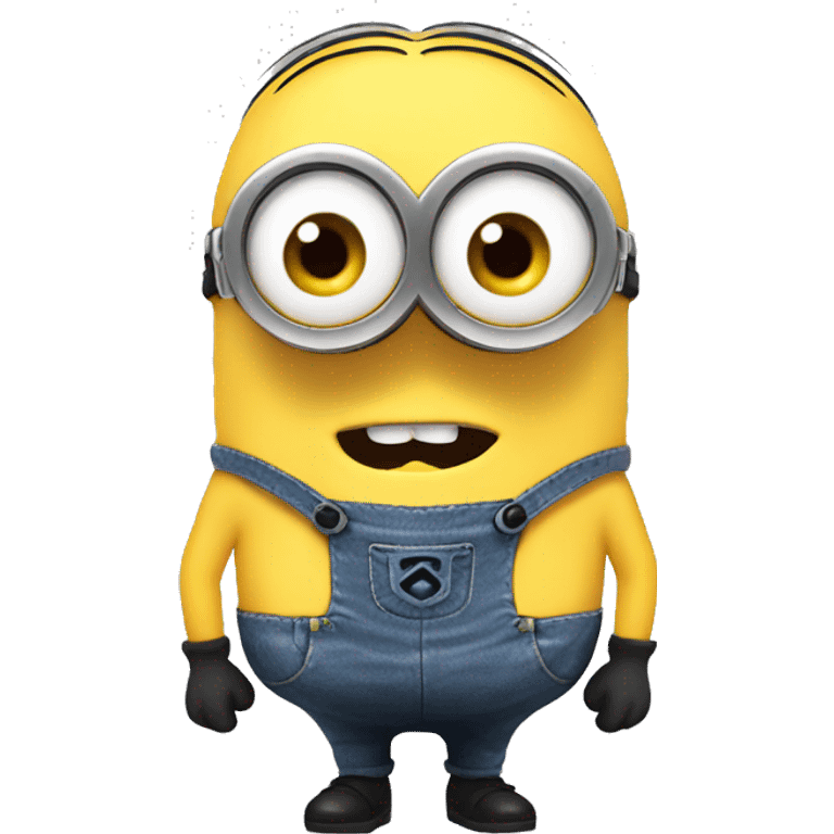 Minion with muscles emoji