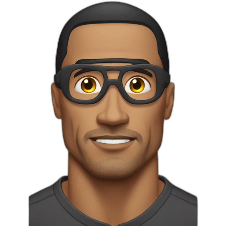 Dwayne Johnson Actor anxiety emoji