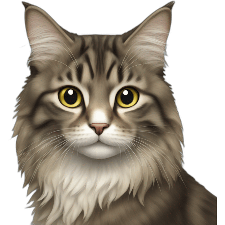 Norwegian forrest cat emoji