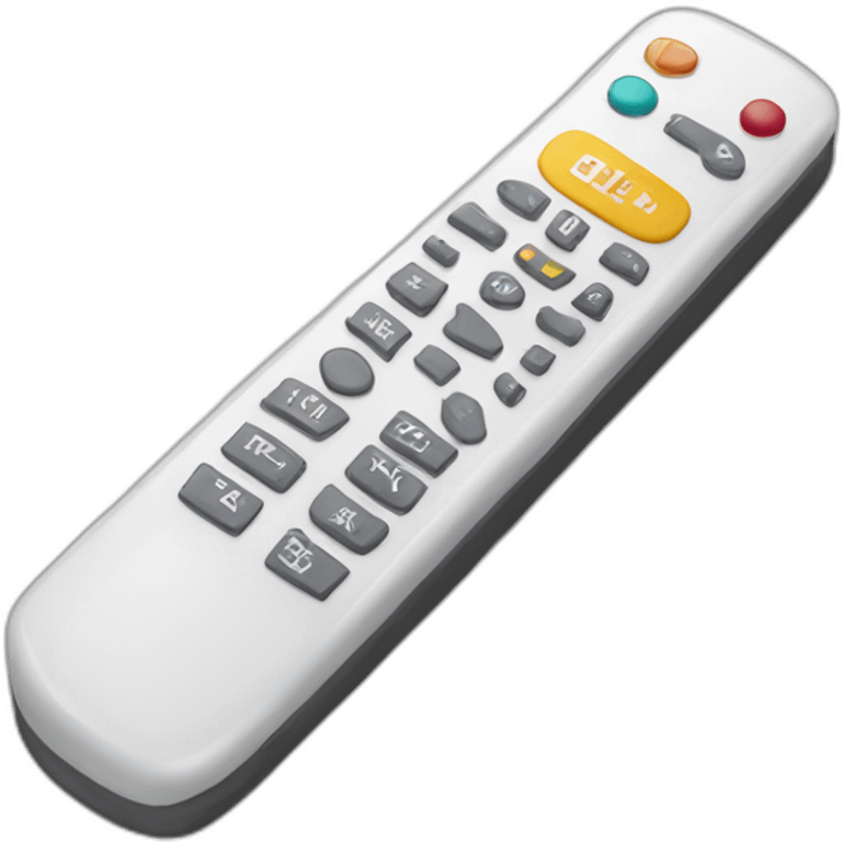 Tv remote emoji