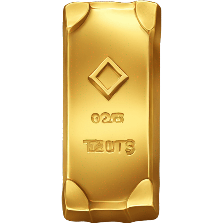 gold bar emoji