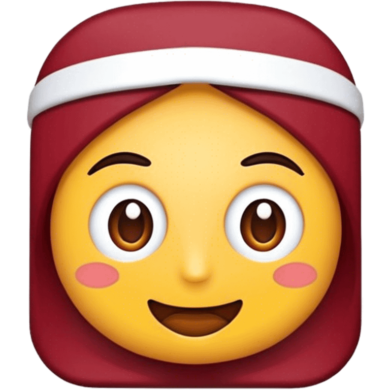 Bordo kırmızı emoji