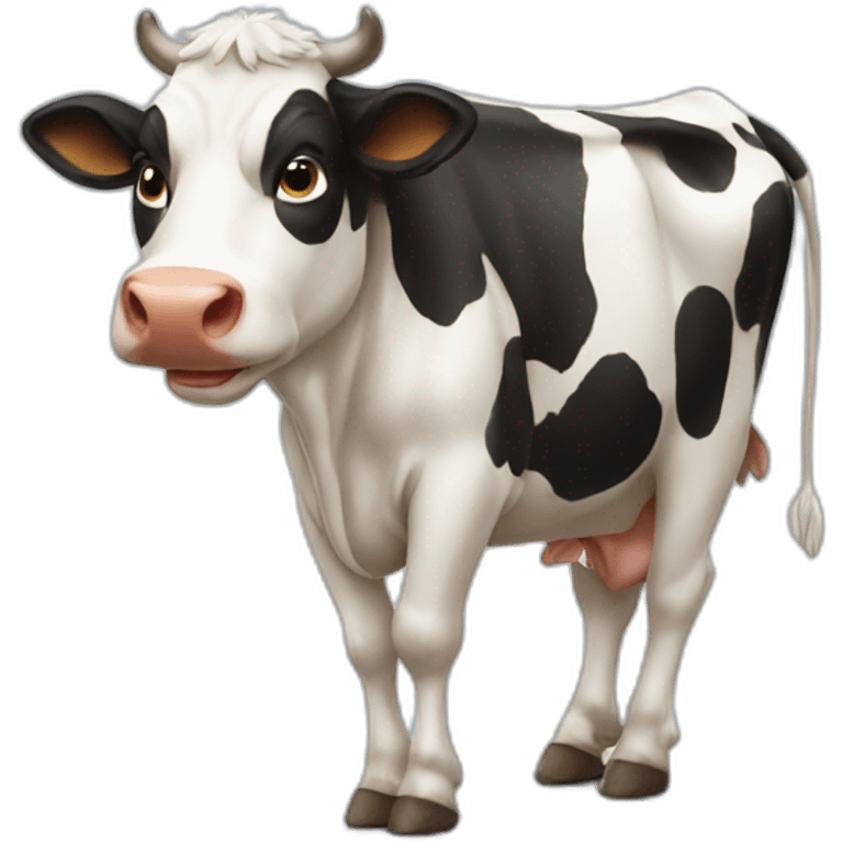 cow soccer emoji