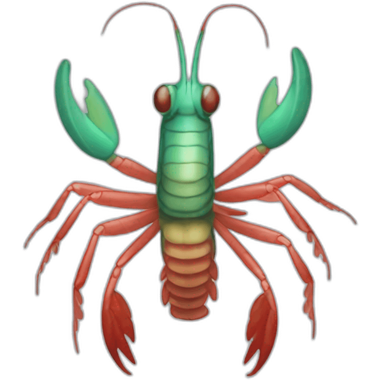 Full Body Mantis Shrimp emoji