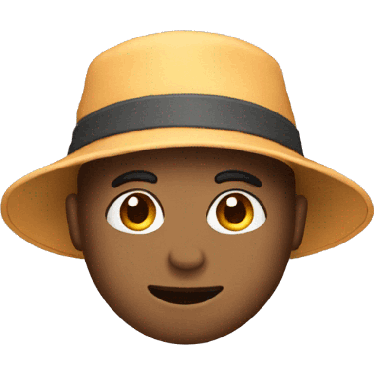 Bucket hat emoji