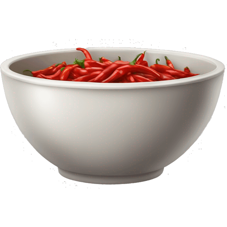 Bowl of chilli emoji