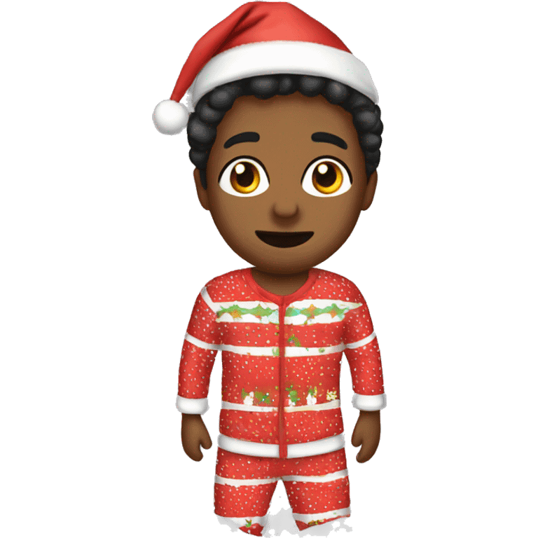 Christmas pjs  emoji