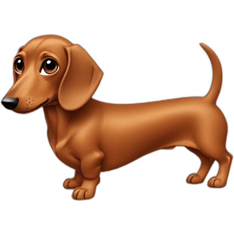 barbie dachshund emoji